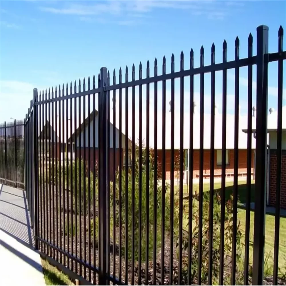 Decorative Wrought Iron Fence For Residential & Commercial Use